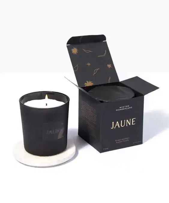 Custom Candle Wrap Packaging - Rapid Custom Boxes