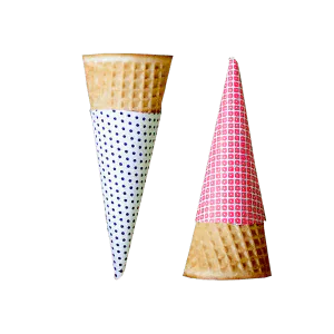 Custom Printed Cone Sleeves