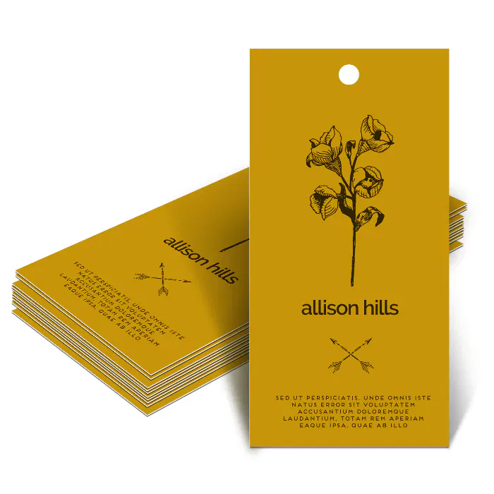 Custom Hang Tags Printing - Rapid Custom Boxes