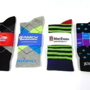 Custom Sock Wrap Labels Wholesale