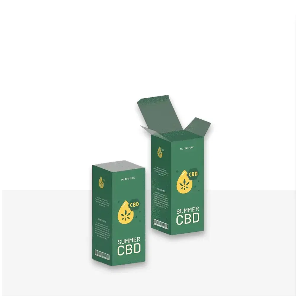 Custom Printed CBD Tincture Boxes Custom CBD Tincture Boxes