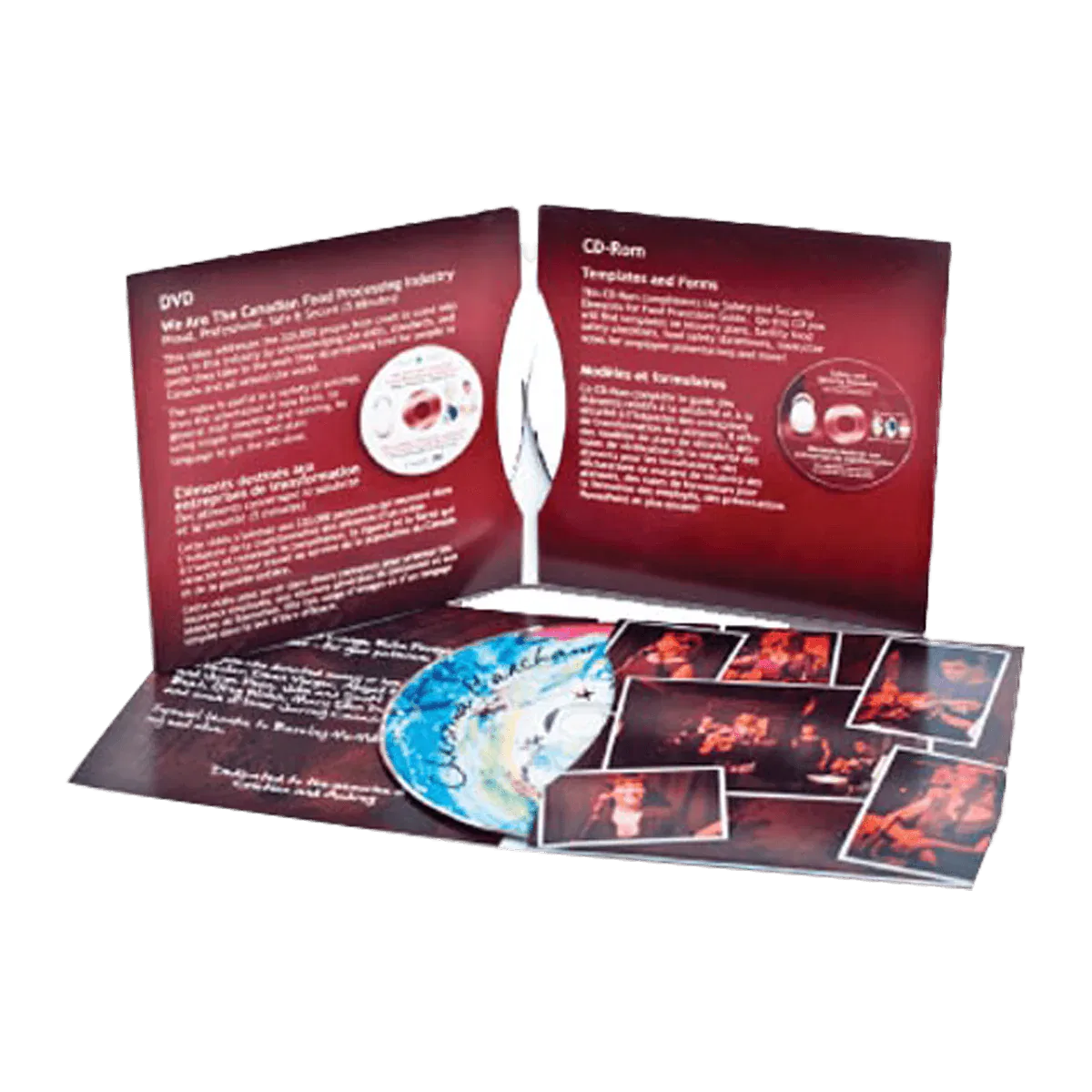 Custom Printed CD Jacket Printing