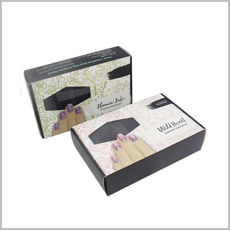 custom printed nail boxes