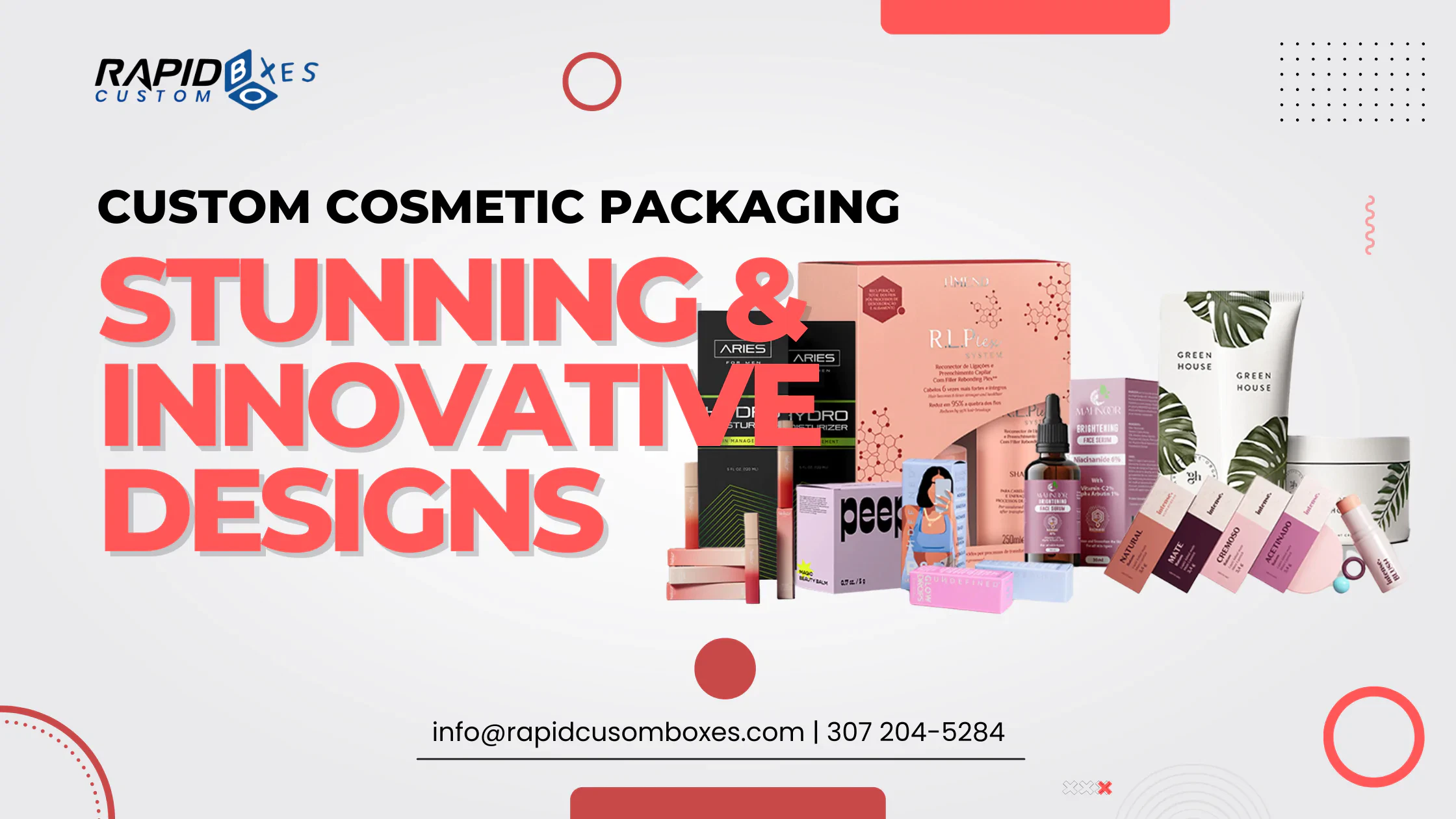 Custom Cosmetic Packaging | Stunning & Innovative Designs