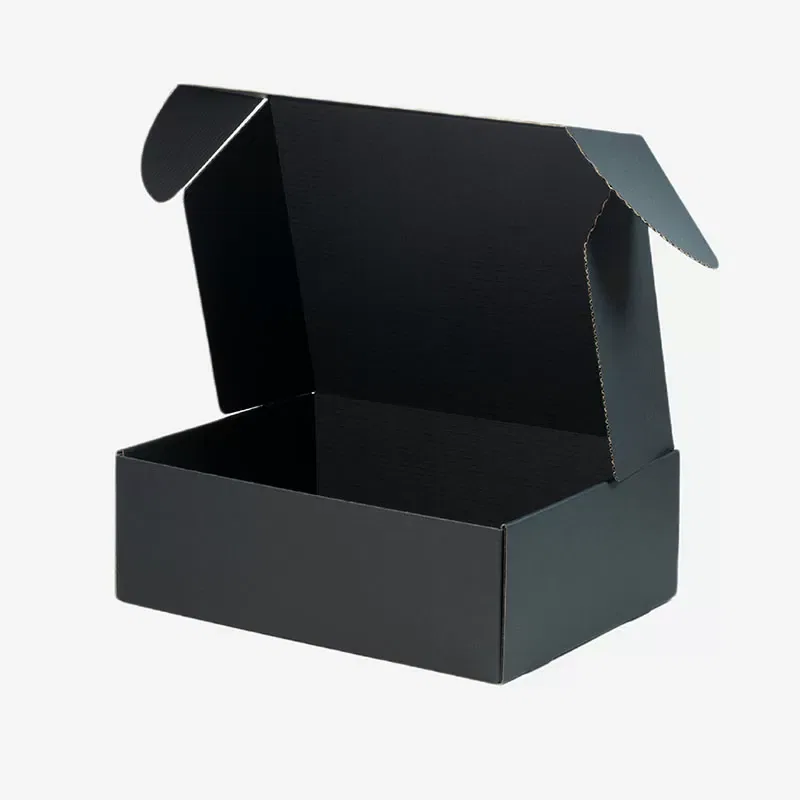 Black Corrugated Boxes