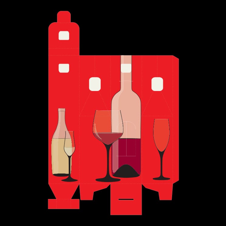 Custom Wine Boxes - Rapid Custom Boxes - Rapid Custom Boxes