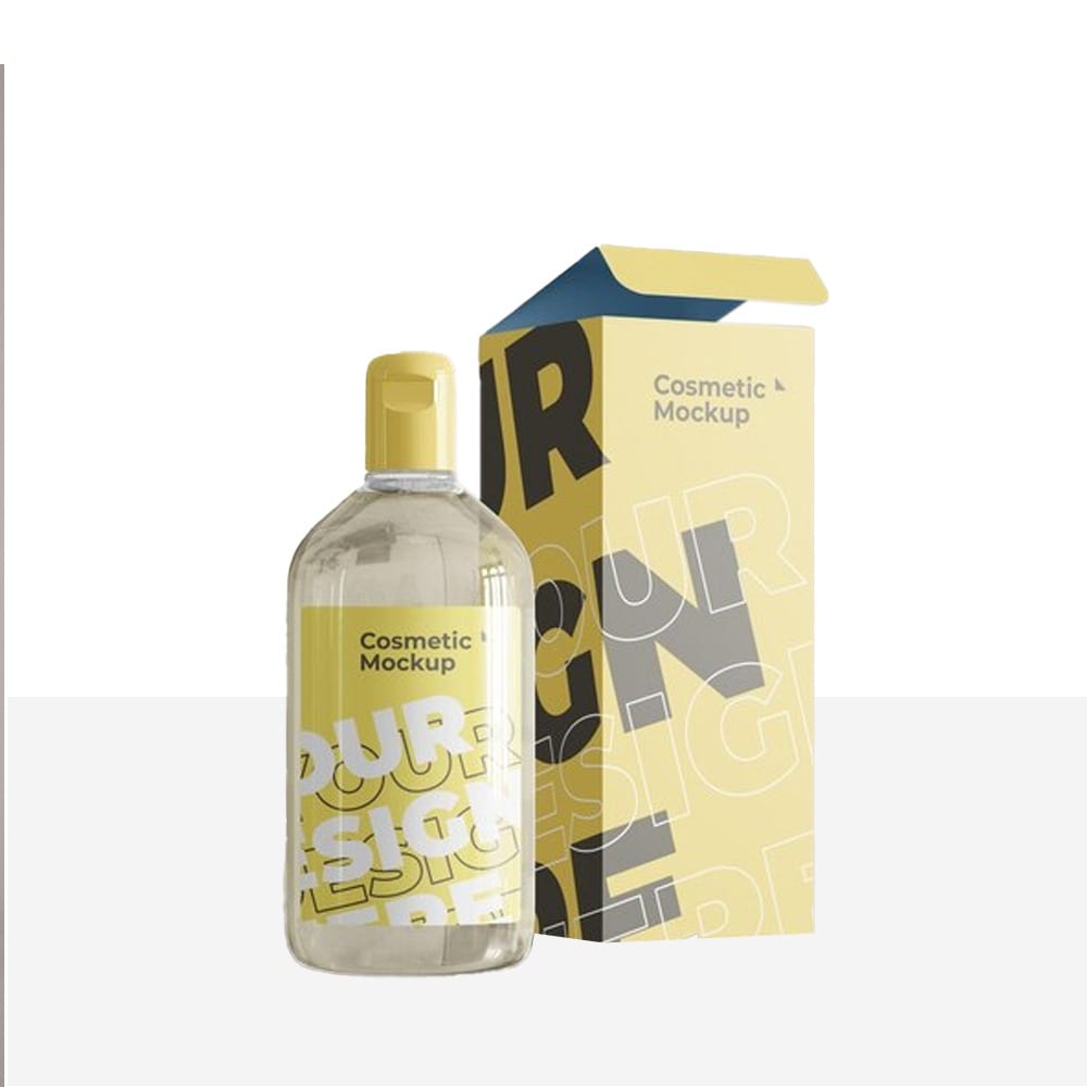 Custom Printed 100ml Bottle Boxes
