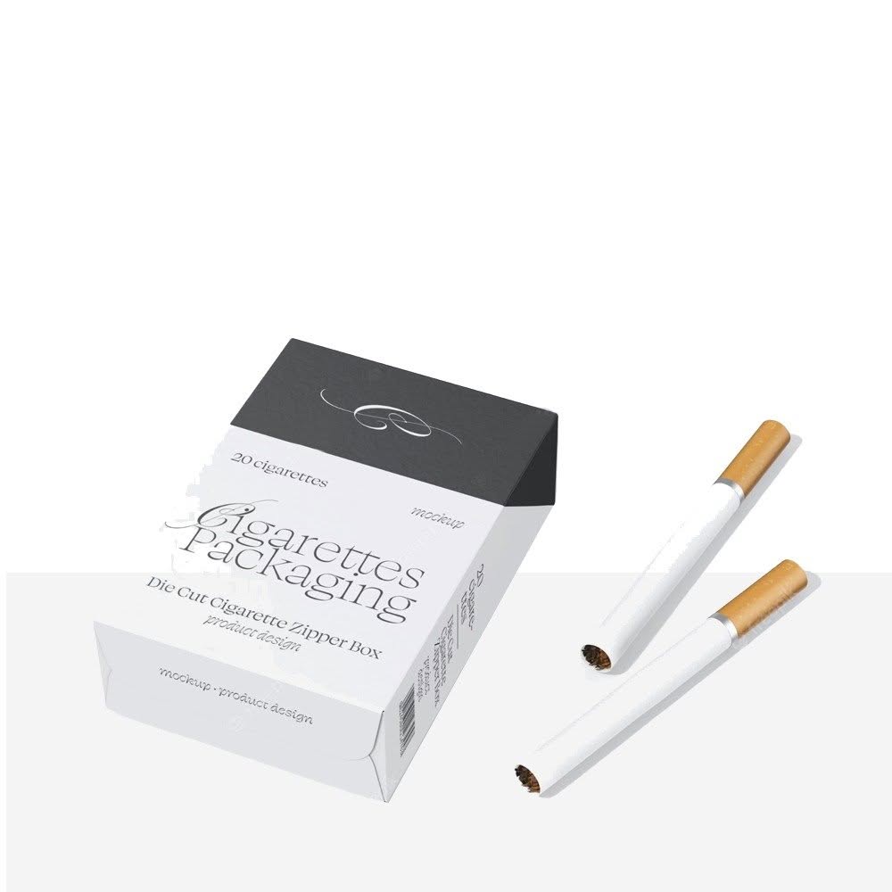 Custom Cigarette Boxes - Template - Rapid Custom Boxes Custom Printed Cigarette Boxes