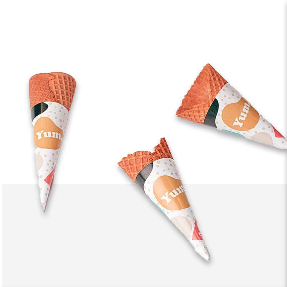 Custom Cone Sleeves Custom Printed Cone Sleeves