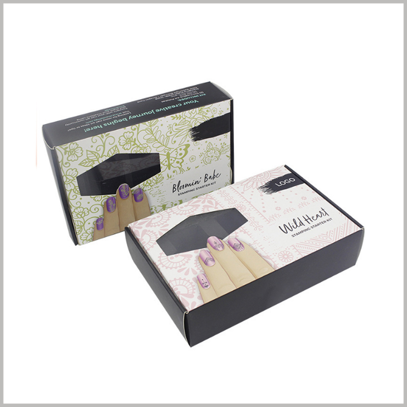 Nail Boxes custom printed nail boxes