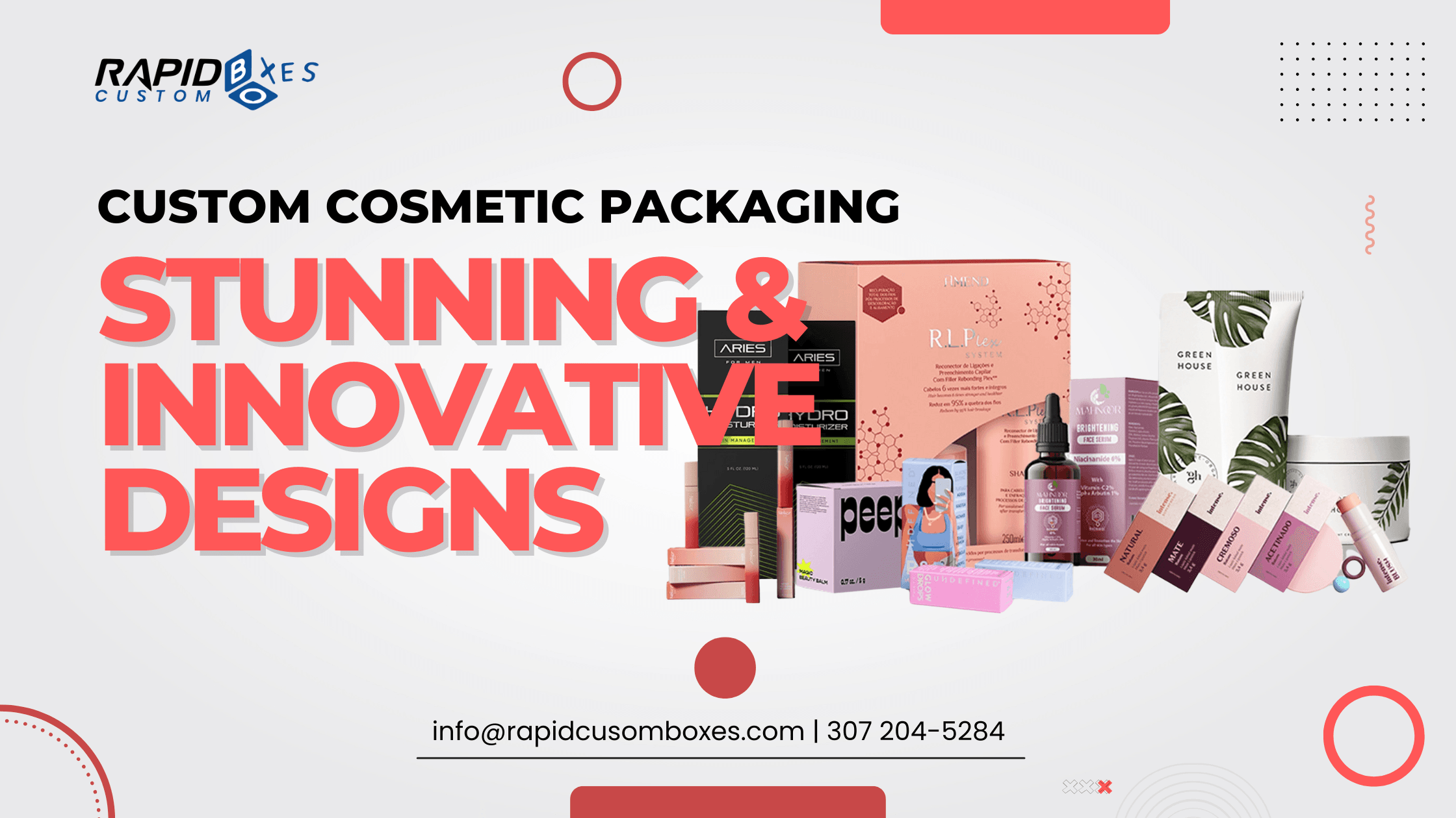 Custom Cosmetic Packaging | Stunning & Innovative Designs
