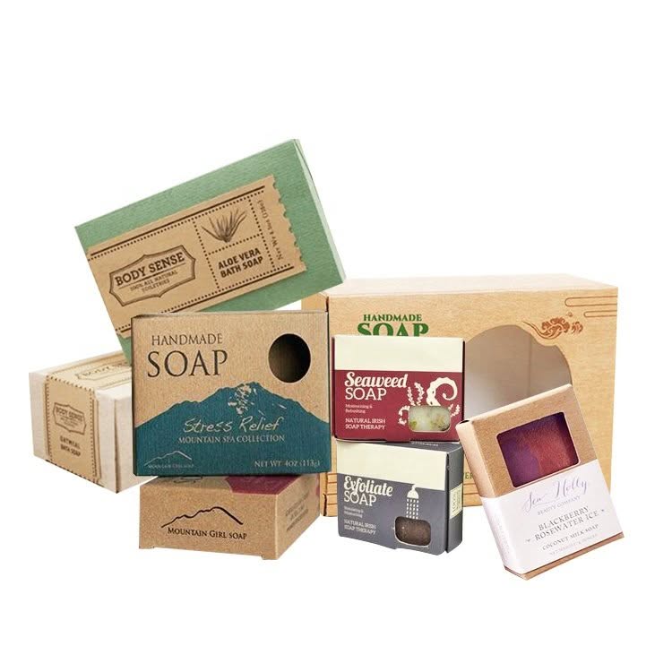 Custom Kraft Soap Boxes